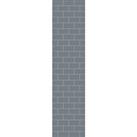 Multipanel Hydrolock Monument Grey Metro Tile Effect Shower Panel - 2400 x 598 x 11mm