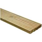 Wickes Pro Timber Deck Board - 27 x 144 x 2400mm