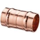Primaflow Copper Solder Ring Straight Coupling - 22mm Pack Of 2