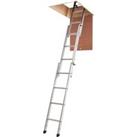 Werner Easiway 3 Section Aluminium Loft Ladder