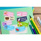 48 Personalised Kids' Name Sticker Labels