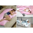 U-Shaped Pillow - Pregnancy Pillow & Case In 7 Colours!