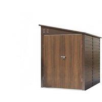4.6 x 9FT Metal Pent Roof Garden Storage Shed