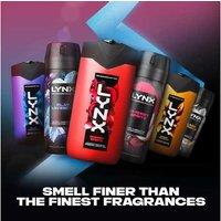 LYNX Fine Fragrance Men's Body Spray & Body Wash Gift Set - Premium 6-Piece Grooming Kit