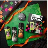 LYNX All Stars Men's Grooming Trio & Body Scrub Gift Set - Premium 3-Piece Kit
