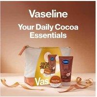 Vaseline Cocoa Treats Men's Grooming Kit - Hand Cream & Lip Balm Set, Hydrating, 2-Piece