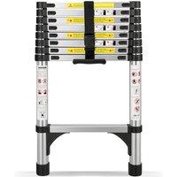 Heavy Duty Telescopic Extendable Ladder, Up To 150KG