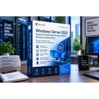 Windows Server 2022 Remote Desktop Services 50 User or Device CALs