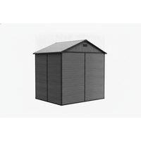 Plastic Garden Shed with Bone Structure