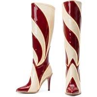 High-Gloss Christmas Heels - 3 Festive Designs