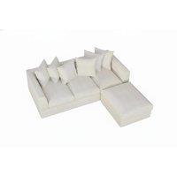 Finley Corduroy 3-Seater Sofa & Ottoman