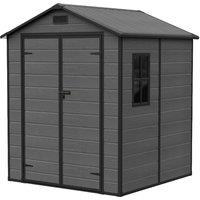 6x6FT Plastic Garden Storage Shed