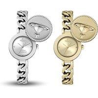 Vivienne Westwood Orb Button Ladies Watch - Silver or Gold, 25mm Case