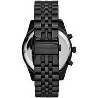 Michael Kors Lexington Men's Black Chronograph Stainless Steel Watch MK8320 - Quartz Movement