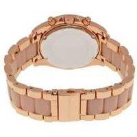 Michael Kors Ladies Chronograph Rose Gold MK5943 Watch - Stainless Steel, Pav, Water Resistant