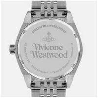 Vivienne Westwood Lady Sydenham Quartz Women's Two-Tone Stainless Steel Watch, 39mm, Water-Resistant - Classic Luxury