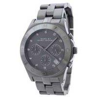 Marc by Marc Jacobs Blade Women's Chronograph Quartz Watch - Black Stainless Steel, 40mm, Luxury Style