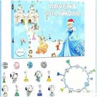 Girls Beaded Princess Advent Calendar - 24 Surprises for Kids
