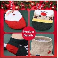 Christmas Colourful Socks Gift Box - Festive Surprise for All Ages