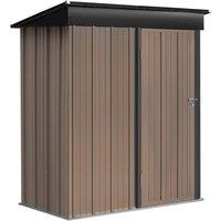 3x5FT Metal Garden Storage Shed
