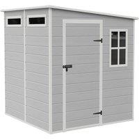 6x6FT Pent Roof Garden Storage Shed