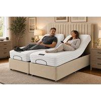 Electric Adjustable Bed with Memory Mattress