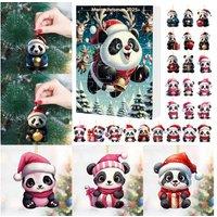 Cute Panda Christmas Advent Calendar Blind Box - 24 Festive Surprises for Kids & Families