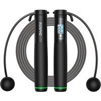 Branded RENPHO Smart Skipping Rope with LCD Counter, Bluetooth Fitness Tracking & Adjustable Cable