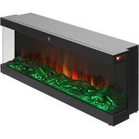 60-Inch Electric Fireplace