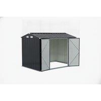 10x7 FT Metal Storage Shed With Ventilation
