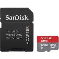 SanDisk Ultra Micro SDXC 64GB Class 10 Memory Card for Gaming Devices