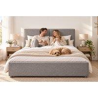 Aristo Ottoman Storage Bed with Headboard and Memory Sprung Mattress Option