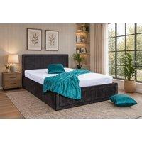 Lucia Ottoman Storage Bed with Headboard & Optional Mattress