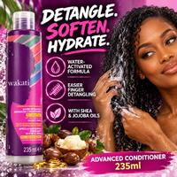 Shea & Jojoba Oil Curl Conditioner & Moisturising Cream Duo for Curly, Coily & Afro Hair - Sulphate-Free Set