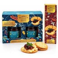 Market Lane Food Co. Farmers Market Chutney & Crackers Gift Set