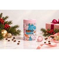 Limited Edition Grind Coffee Christmas Tin with 30 Christmas Blend Pods