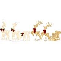 Light Up Reindeer Christmas Decorations