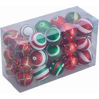 30-Piece Multi-Colour Christmas Ornaments Set