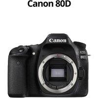Canon EOS 80D 24.2MP DSLR - Body Only or Lens Kit Bundle