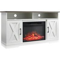 178cm Electric Fireplace TV Stand with Storage
