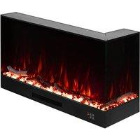 117cm Recessed Electric Fireplace with Remote