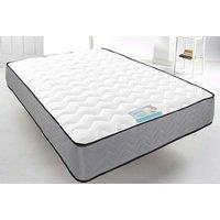 Grey Cool Blue Memory Foam Mattress - 6 Sizes