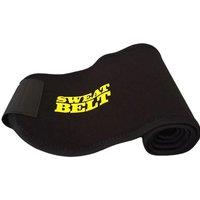 Unisex Black Waist Slimming Sweat Belt - Enhance Your Summer Silhouette