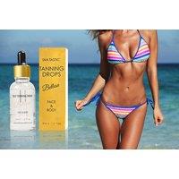 30ml Self-Tanning Drops with Aloe Vera & Coconut Oil - Buildable Glow for Face & Body, Vegan, Hydrating Formula