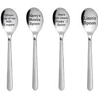 Personalised Stainless Steel Teaspoon