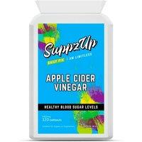 SuppzUp Apple Cider Vinegar 500mg Vegan Capsules - 4-Month Supply - Sports Nutrition - Weight Management