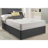 Grey Divan Bed - With Headboard & Storage Options!