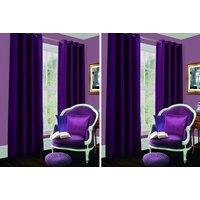 Blackout Eyelet Curtains - Polyester Blend, Noise Reducing, 4 Sizes, 12 Colours