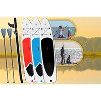 Xl Inflatable 10Ft Standing Paddle Board With Accessories & Carry Case - 3 Colours