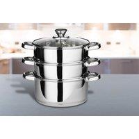 3-Piece Stainless Steel Steamer Set